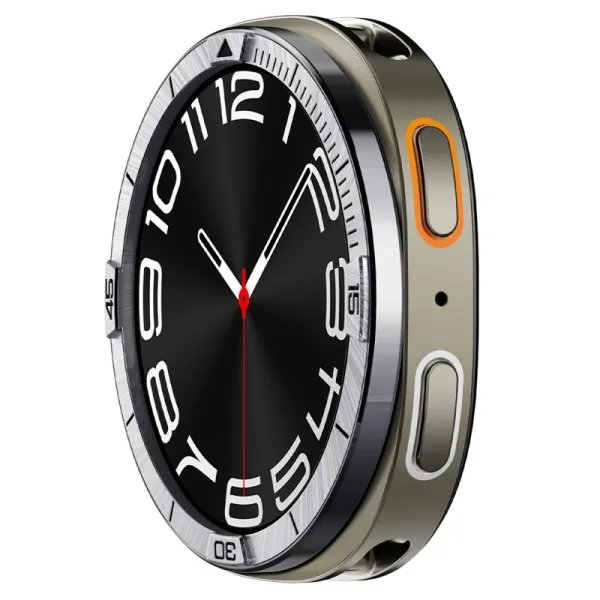Spigen Bezel Tune Pilot - Case / Protective Ring for Samsung Galaxy Watch 8 44 mm (Silver)