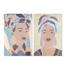 Kangas DKD Home Decor polystyreeni Kangas 80 x 3 x 120 cm