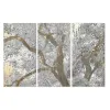 Canvas DKD Home Decor Canvas Koks MDF 150 x 3,8 x 100 cm (3 Daudzums)