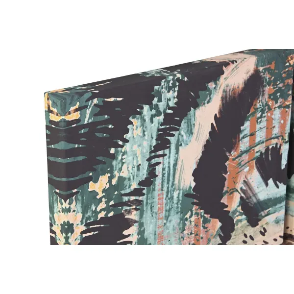 Canvas DKD Home Decor Canvas Koks MDF 140 x 3,8 x 100 cm (3 Daudzums)
