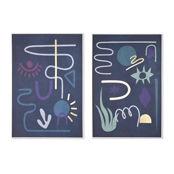 Полотно DKD Home Decor полистирол Полотно 83 x 4,5 x 122,5 cm
