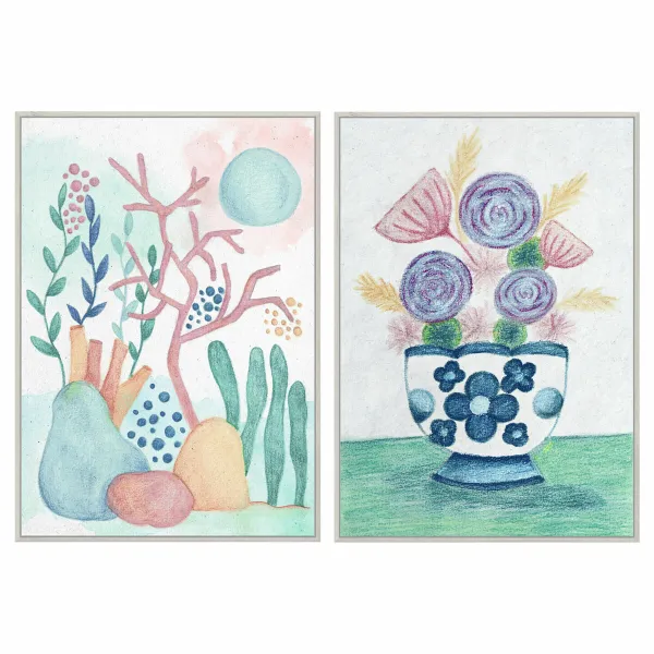 Полотно DKD Home Decor полистирол Полотно 83 x 4,5 x 122,5 cm