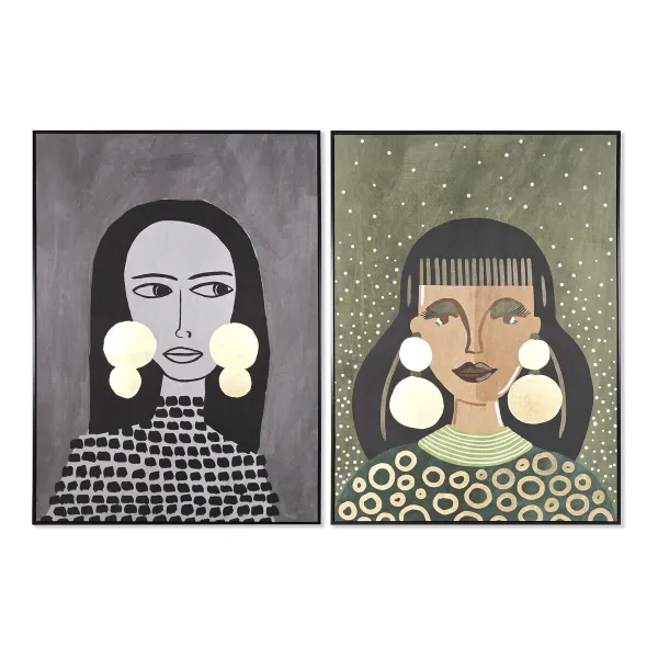 Полотно DKD Home Decor полистирол Полотно 102,5 x 4,3 x 142,6 cm 103 x 4,5 x 143 cm
