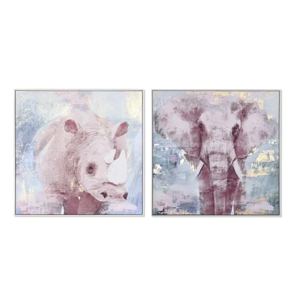 Полотно DKD Home Decor полистирол Полотно 103 x 4,5 x 103 cm