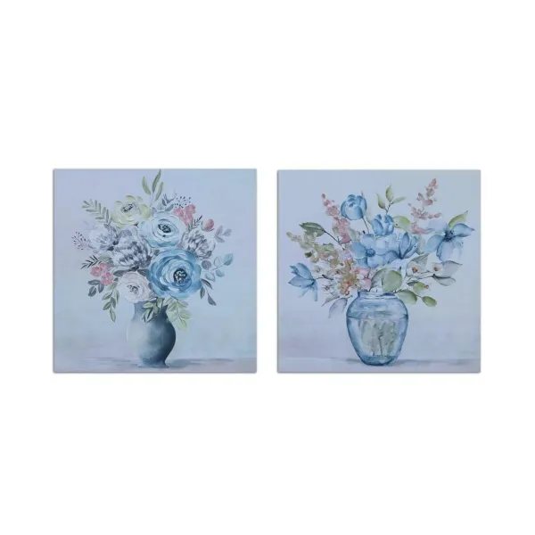 Полотно DKD Home Decor Полотно Деревянный MDF 80 x 2,8 x 80 cm