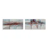 Canvas DKD Home Decor Canvas MDF Wood 140 x 2,8 x 70 cm