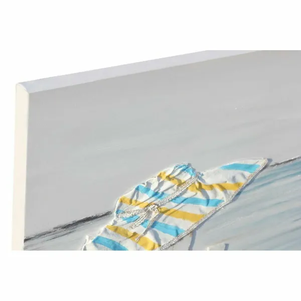 Canvas DKD Home Decor Canvas Koks MDF 90 x 2,5 x 60 cm