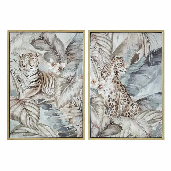 Drobė DKD Home Decor polistirenas Drobė 70 x 4 x 100 cm