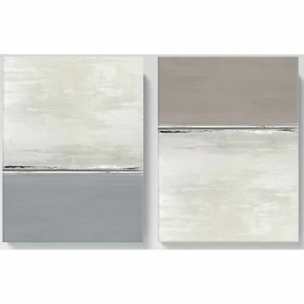 Canvas DKD Home Decor Modern (76 x 2 x 101 cm) (2 Units)