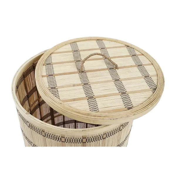 Grozs DKD Home Decor Brūns Dabisks Bambuss (2 Daudzums)