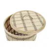 Набор корзин DKD Home Decor Коричневый Натуральный Бамбук (2 Предметы)