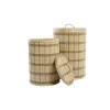 Grozs DKD Home Decor Brūns Dabisks Bambuss (2 Daudzums)