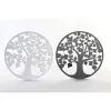 Настенный декор DKD Home Decor Дерево Металл традиционный (2 штук) (40 x 1 x 40 cm)