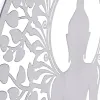 Sienų dekoracija DKD Home Decor Metalinis Buda (2 vnt.) (60 x 1 x 60 cm)