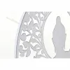 Настенный декор DKD Home Decor Металл Будда Восточный (2 штук) (40 x 1 x 40 cm)
