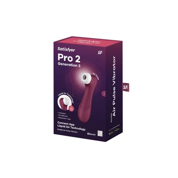 Clitoris Suction Stimulator Satisfyer Pro 2 Generation 3 Red