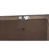 Dekoratīvās figūriņas DKD Home Decor Verouderde afwerking Metāls Koks Galda Piederumu (24 x 5 x 99 cm) (2 gb.)