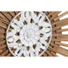 Sienų dekoracija DKD Home Decor Balta Ruda Natūralus Miesto 70 x 1.5 x 70 cm 70 x 1,5 x 70 cm 73 x 1,5 x 73 cm
