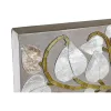 Seinäkoriste DKD Home Decor Beige Kullattu 70 x 4 x 100 cm