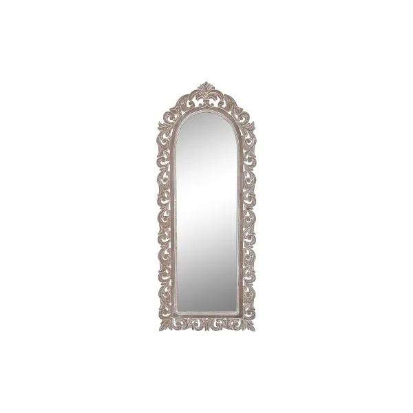 Настенное зеркало DKD Home Decor Натуральный Индиец 60 x 2,5 x 152 cm