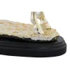 Dekoratyvinė figūrėlė DKD Home Decor Arklys Juoda Auksinis Derva (30 x 11,5 x 26 cm)
