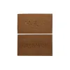 Дверной Коврик DKD Home Decor Коричневый Резина Кокос (75 x 45 x 2,3 cm) (2 штук)