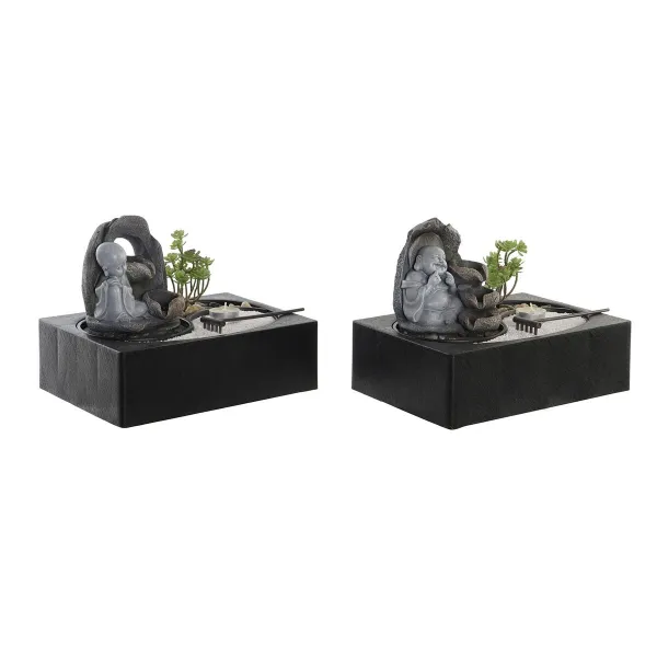 Источник DKD Home Decor Будда Смола Восточный 29 x 21 x 23 cm (2 штук)