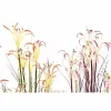 Decorative Plant DKD Home Decor Metal Orange Green Burgundy PVC 35 x 35 x 114 cm (2 Units)