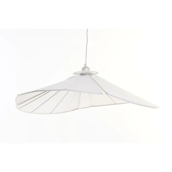 Потолочный светильник DKD Home Decor Металл лён Белый 50 W (68 x 68 x 21 cm)