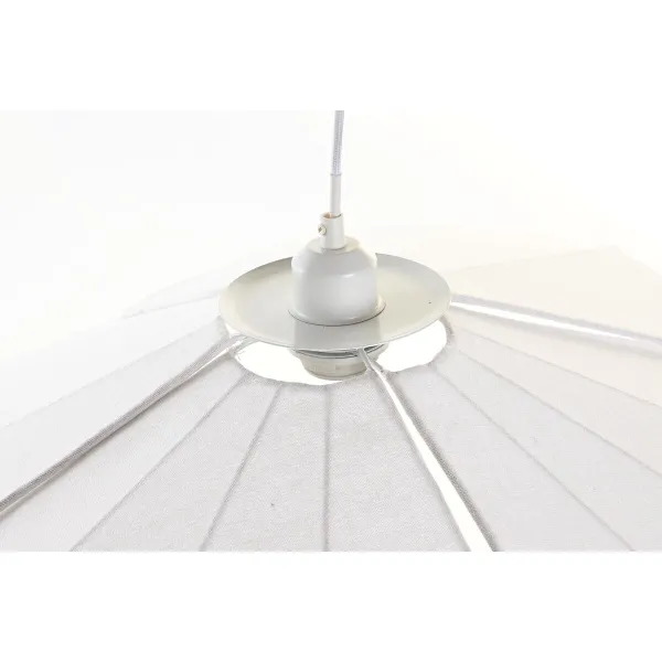 Потолочный светильник DKD Home Decor Металл лён Белый 50 W (68 x 68 x 21 cm)