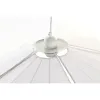 Потолочный светильник DKD Home Decor Металл лён Белый 50 W (68 x 68 x 21 cm)