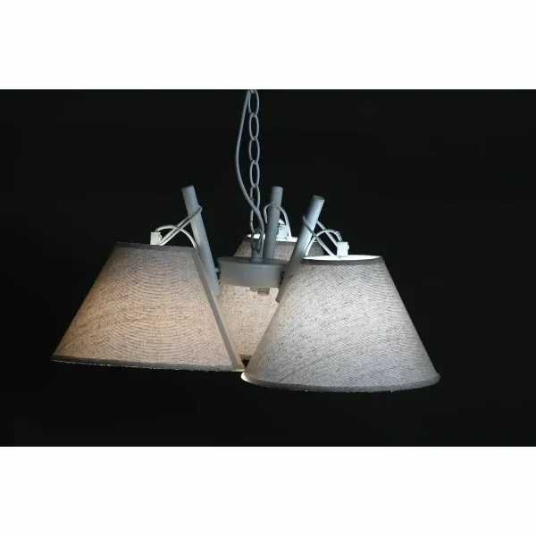 Потолочный светильник DKD Home Decor 50 x 46 x 30 cm Позолоченный Металл Белый 50 W (2 штук)