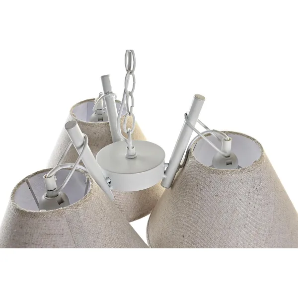 Pakabinamas apšvietimas DKD Home Decor 50 x 46 x 30 cm Auksinis Metalinis Balta 50 W (2 vnt.)