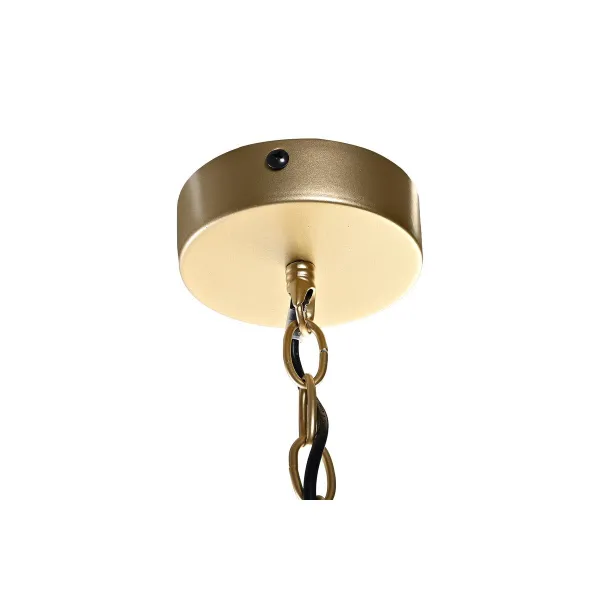 Pakabinamas apšvietimas DKD Home Decor 50 x 46 x 30 cm Auksinis Metalinis Balta 50 W (2 vnt.)