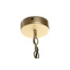 Потолочный светильник DKD Home Decor 50 x 46 x 30 cm Позолоченный Металл Белый 50 W (2 штук)