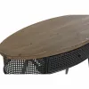 Мебель для прихожей DKD Home Decor Коричневый Чёрный 90,5 x 39 x 78 cm