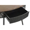 Мебель для прихожей DKD Home Decor Коричневый Чёрный 90,5 x 39 x 78 cm