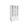 Hyllyt DKD Home Decor Valkoinen Metalli Mangopuu 90 x 40 x 180 cm