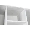 Plaukti DKD Home Decor Balts Metāls Mango koks 90 x 40 x 180 cm