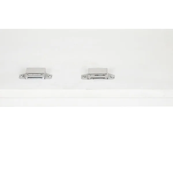 Plaukti DKD Home Decor Balts Metāls Mango koks 90 x 40 x 180 cm