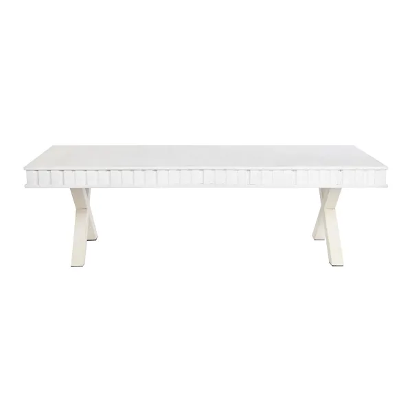 Кофейный столик DKD Home Decor 140 x 70 x 42 cm Металл Древесина манго
