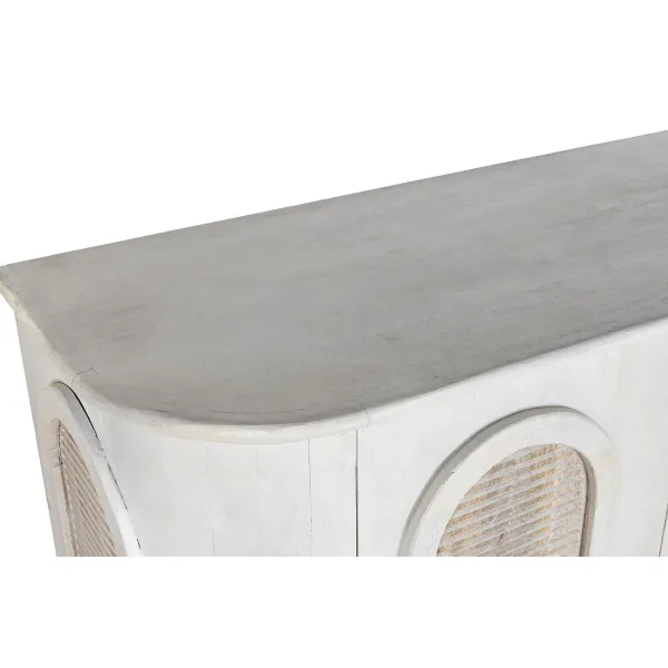Устройство DKD Home Decor Белый Металл Железо Древесина манго 92 x 40 x 113 cm