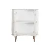 Sivupöytä DKD Home Decor Valkoinen Metalli Rauta Mangopuu 92 x 40 x 113 cm