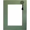 Настенное зеркало DKD Home Decor Красный Зеленый Позолоченный Восточный 70 x 2 x 90,5 cm