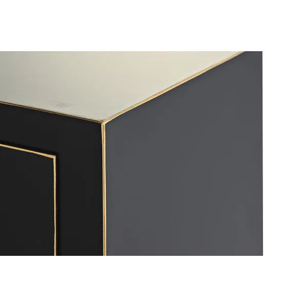 Мебель для прихожей DKD Home Decor Белый Чёрный Позолоченный 63 x 28 x 83 cm