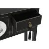 Мебель для прихожей DKD Home Decor Белый Чёрный Позолоченный 63 x 28 x 83 cm