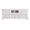 TV mēbeles DKD Home Decor Balts Koks Mango koks 151 x 40 x 60 cm