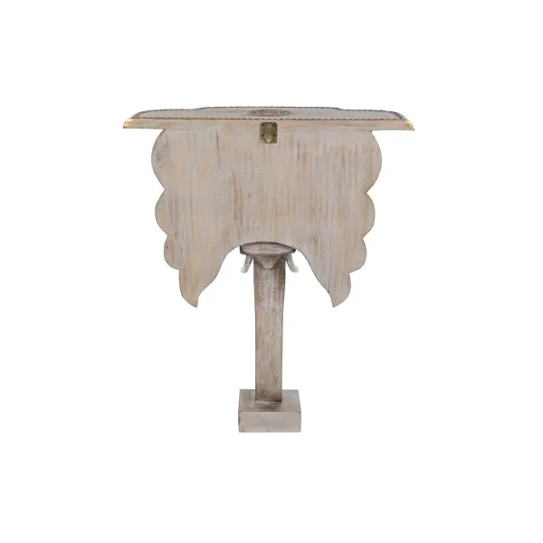 Мебель для прихожей DKD Home Decor Белый Серый Позолоченный 80 x 30 x 96 cm Слон
