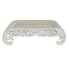 Side table DKD Home Decor White Mango wood 89 x 63,5 x 25,4 cm