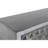 Spintelė DKD Home Decor Pilka Balta Mango mediena (90 x 38 x 150 cm)